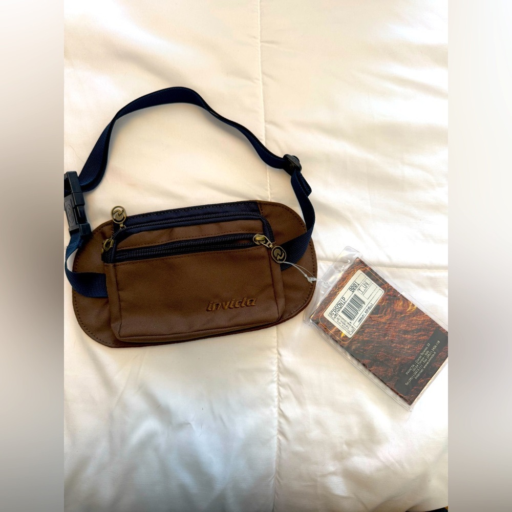 NWT Invicta Italy Men’s Belt Bag
